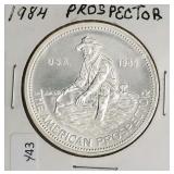 1984 ENGELHARD SILVER ROUND .999 SILVER