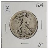 1934 WALKING HALF DOLLAR G