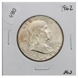 1962 FRANKLIN HALF DOLLAR