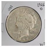 1922 D PEACE DOLLAR