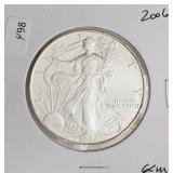 2006 SILVER EAGLE  GEM
