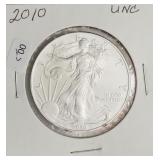 2010 SILVER EAGLE  GEM