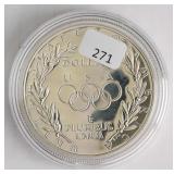 PROOF OLYMPIC SILVER DOLLAR