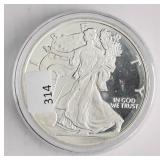 1 OZ .999 SILVER ROUND