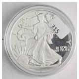 1 OZ .999 SILVER ROUND