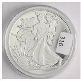 1 OZ .999 SILVER ROUND