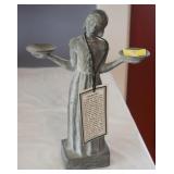 "THE BIRD GIRL" STATUE BY SYLVIA SHAW JUDSON - 12"