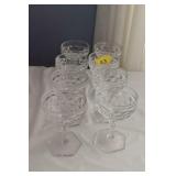 8 AMERICAN FOSTORIA WINE GLASSES