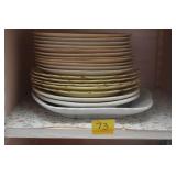 GROUPING: PLATTERS AND DINNER PLATES