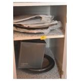 GROUPING: SILVERPLATE TRAYS, PLASTIC CHARGERS,