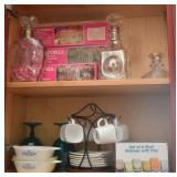 GROUPING: BARWARE, CORNINGWARE, ETC.