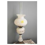 ANTIQUE GONE WITH THE WIND STYLE ELECTRIC LAMP