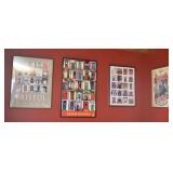 5 FRAMED POSTERS: ABINGDON, VA, DOORS OF BRISTOL,