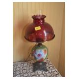 GONE WITH THE WIND STYLE ELECTRIC LAMP