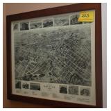 "AERO VIEW OF BRISTOL 1912" PRINT