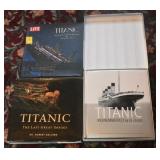 3 TITANIC COFFEE TABLE BOOKS