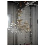 CRYSTAL CHANDELIER WITH PRISMS