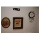 GROUPING: FASHION PRINT, ROSE PRINT, CLOCK, ETC.