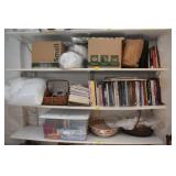 FABRIC, BATTING, QUILTING BOOKS, ETC.