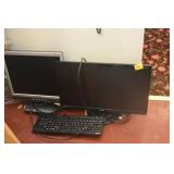 17" HYUNDAI MONITOR AND 21" ACER MONITOR