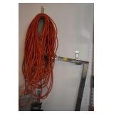 EXTENSION CORD, SQUARE AND HAND SAW