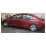 2009 HONDA CIVIC - VIN# 1HGFA16519L029214