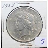1925 PEACE DOLLAR