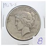 1923 S PEACE DOLLAR