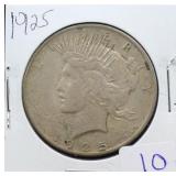 1925 PEACE DOLLAR