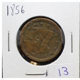 1856 LARGE CENT