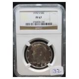 1970 S KENNEDY HALF DOLLAR - PF67