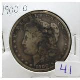 1900 O MORGAN SILVER DOLLAR