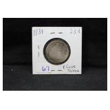 1839 QUARTER - "LOVE TOKEN"