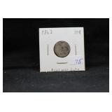 1862 SEATED DIME