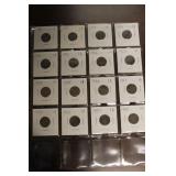 16 INDIAN HEAD PENNIES