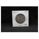 1875 S SEATED HALF DOLLAR