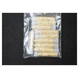 10 VIALS OF GOLD LEAFING FLAKES