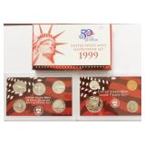 1999 U.S. SILVER PROOF SET
