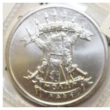 "COME AND TAKE IT" - 1 OZ. SILVER ROUND .999 FINE