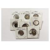 11 MERCURY DIMES
