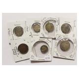 7 FOREIGN COINS: CANADA AND GERMANY