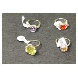 4 RINGS - VARIOUS SIZES