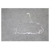 STERLING HEART NECKLACE