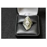 STERLING EVENING RING SIZE: 7