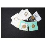 12 WHEAT PENNIES - VARIOUS DATES