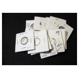 14 ROOSEVELT DIMES - VARIOUS DATES - MOSTLY LATE