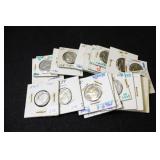 23 NICKLES - VARIOUS DATES - SOME WAR NICKLES