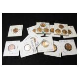 16 PENNIES - VARIOUS DATES