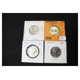 4 SUSAN B. ANTHONY DOLLAR COINS