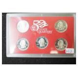 2002 SILVER STATE QUARTER PROOF SET